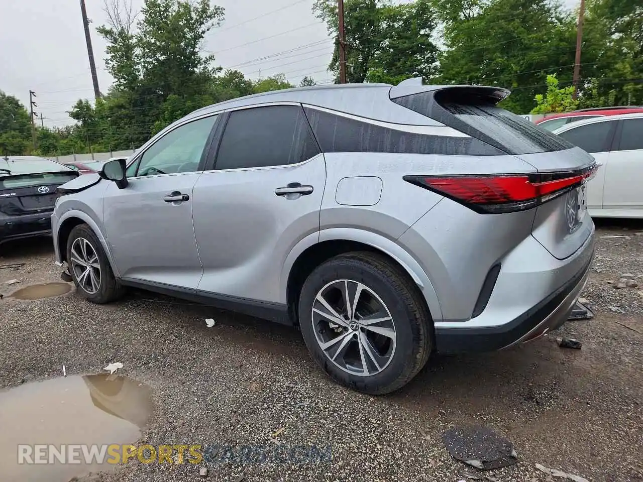 2 Photograph of a damaged car 2T2BAMCA0SC092538 LEXUS RX350 2025