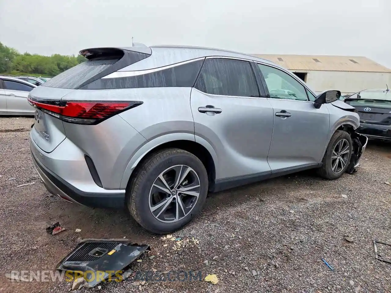 3 Photograph of a damaged car 2T2BAMCA0SC092538 LEXUS RX350 2025
