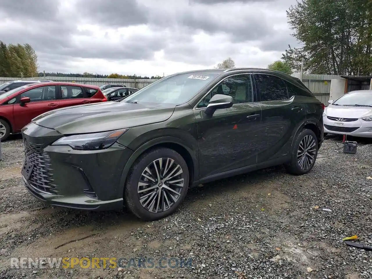 1 Photograph of a damaged car 2T2BAMCA0SC113680 LEXUS RX350 2025