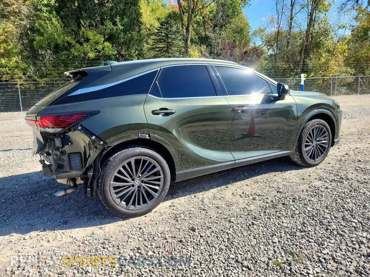 3 fotografías del automóvil dañado 2T2BAMCA1SC118788 LEXUS RX350 2025