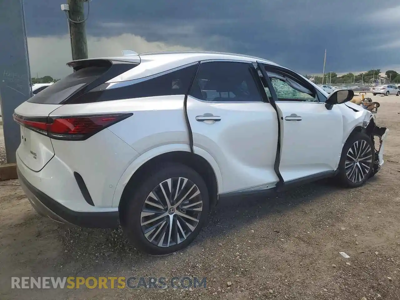 3 Photograph of a damaged car 2T2BAMCA3SC123975 LEXUS RX350 2025