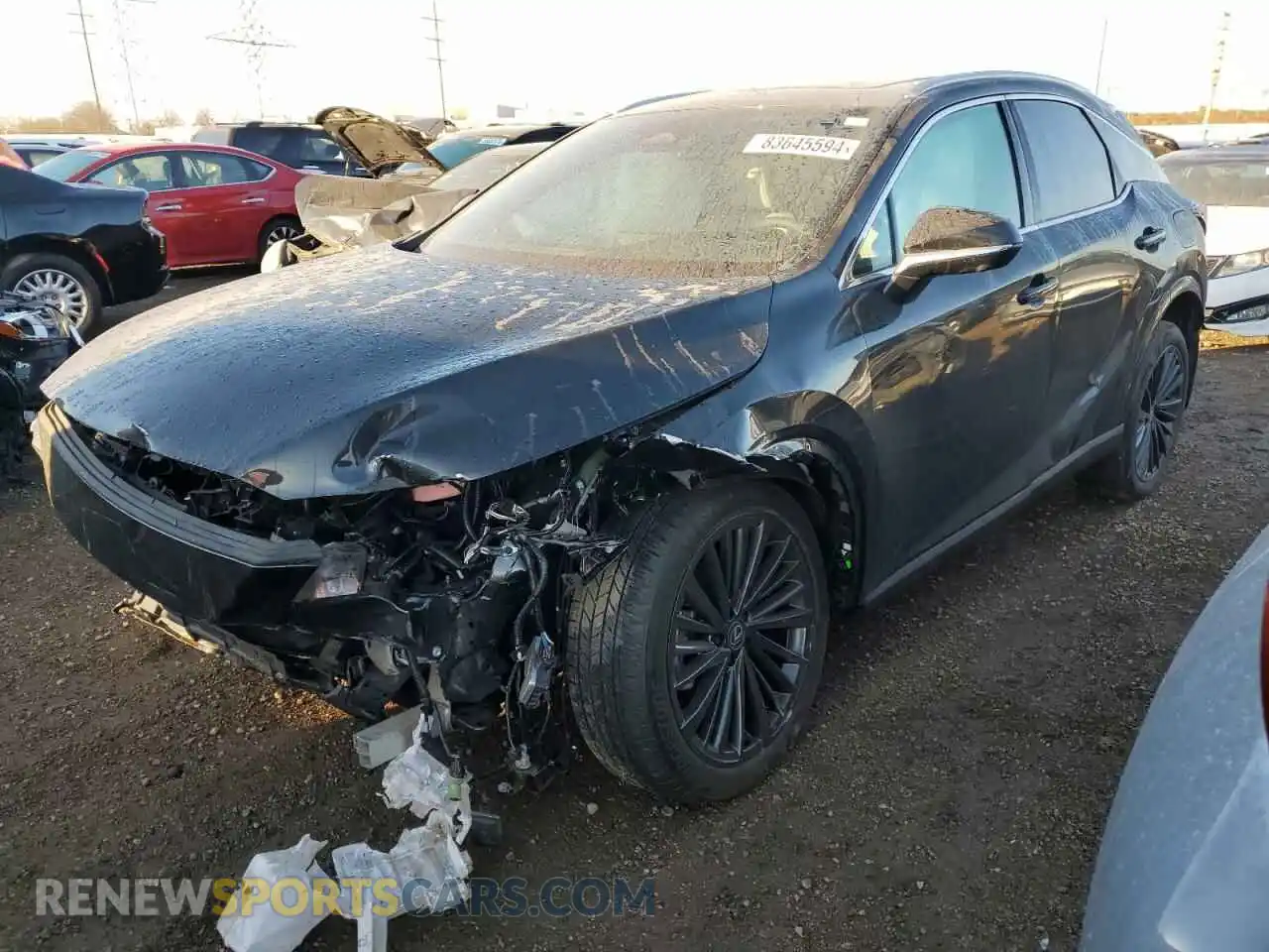 1 Photograph of a damaged car 2T2BAMCA9SC089458 LEXUS RX350 2025