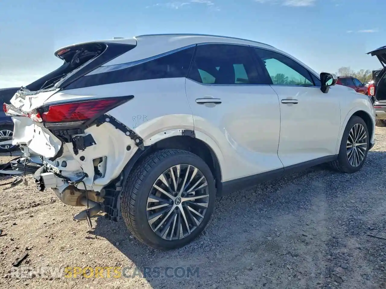 3 Photograph of a damaged car 2T2BAMCA9SC099150 LEXUS RX350 2025