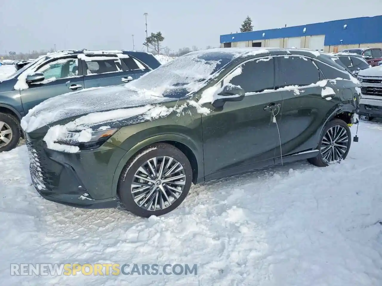 1 Photograph of a damaged car 2T2BAMCA9SC112561 LEXUS RX350 2025
