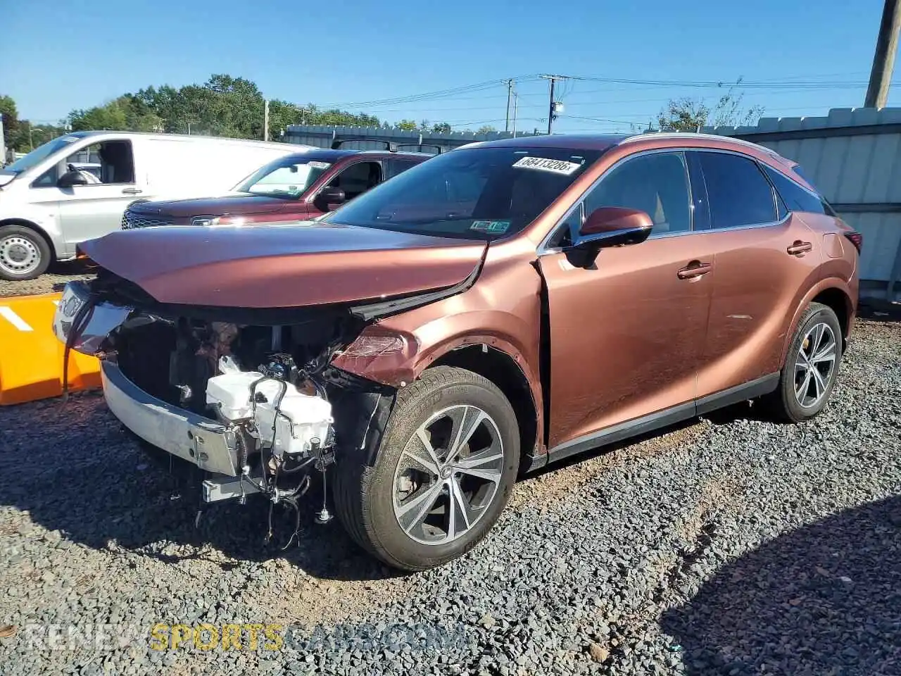1 fotografías del automóvil dañado 2T2BAMCAXSC101486 LEXUS RX350 2025