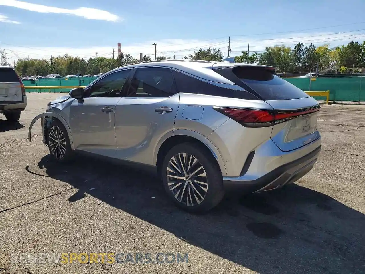 2 fotografías del automóvil dañado 2T2BAMCAXSC112312 LEXUS RX350 2025