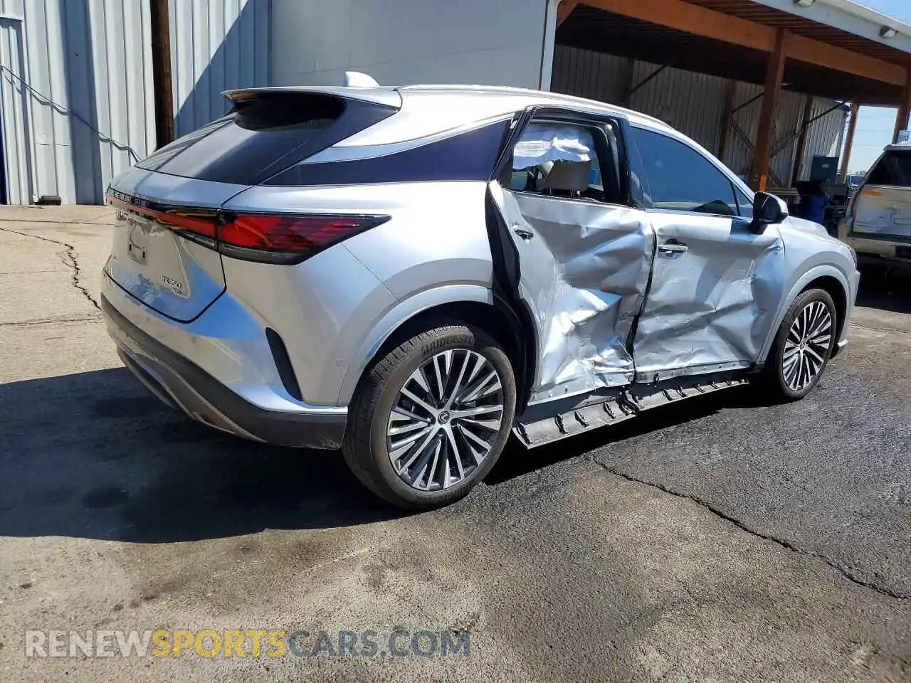 3 fotografías del automóvil dañado 2T2BAMCAXSC112312 LEXUS RX350 2025
