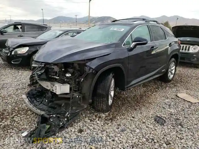 2 Photograph of a damaged car 2T2BGMCA0KC034735 LEXUS RX450 2019