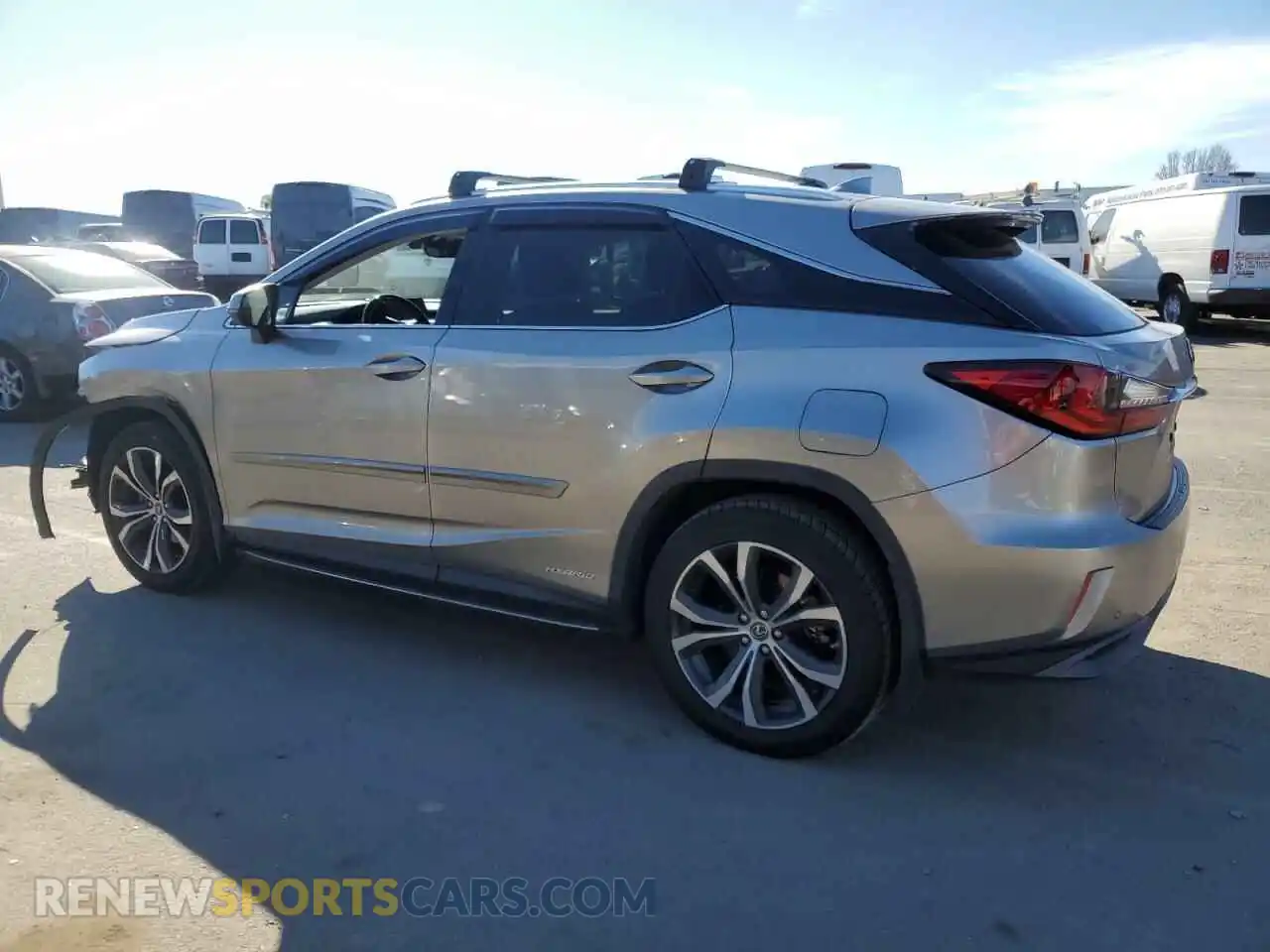 2 fotografías del automóvil dañado 2T2BGMCA2KC031299 LEXUS RX450 2019