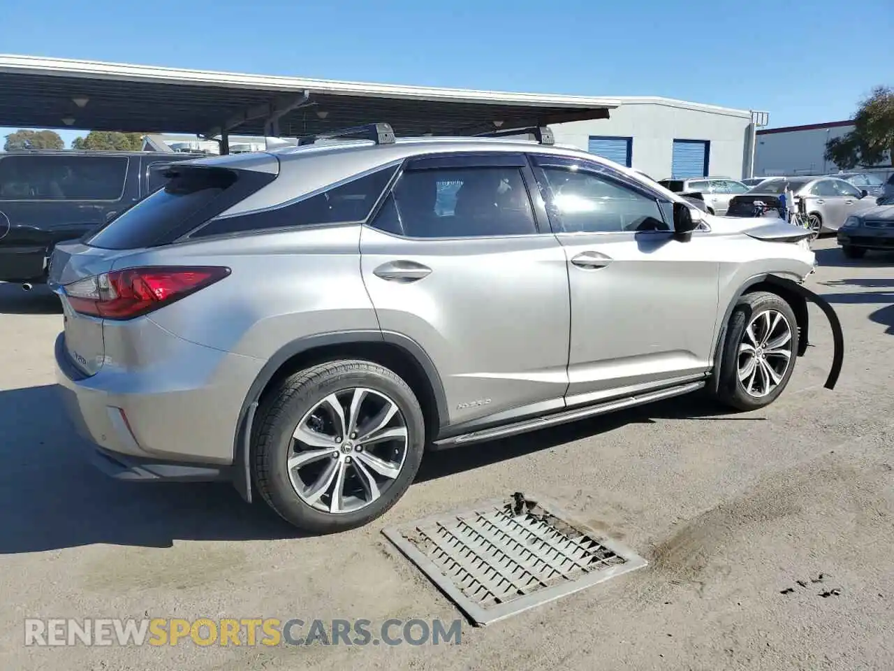 3 fotografías del automóvil dañado 2T2BGMCA2KC031299 LEXUS RX450 2019