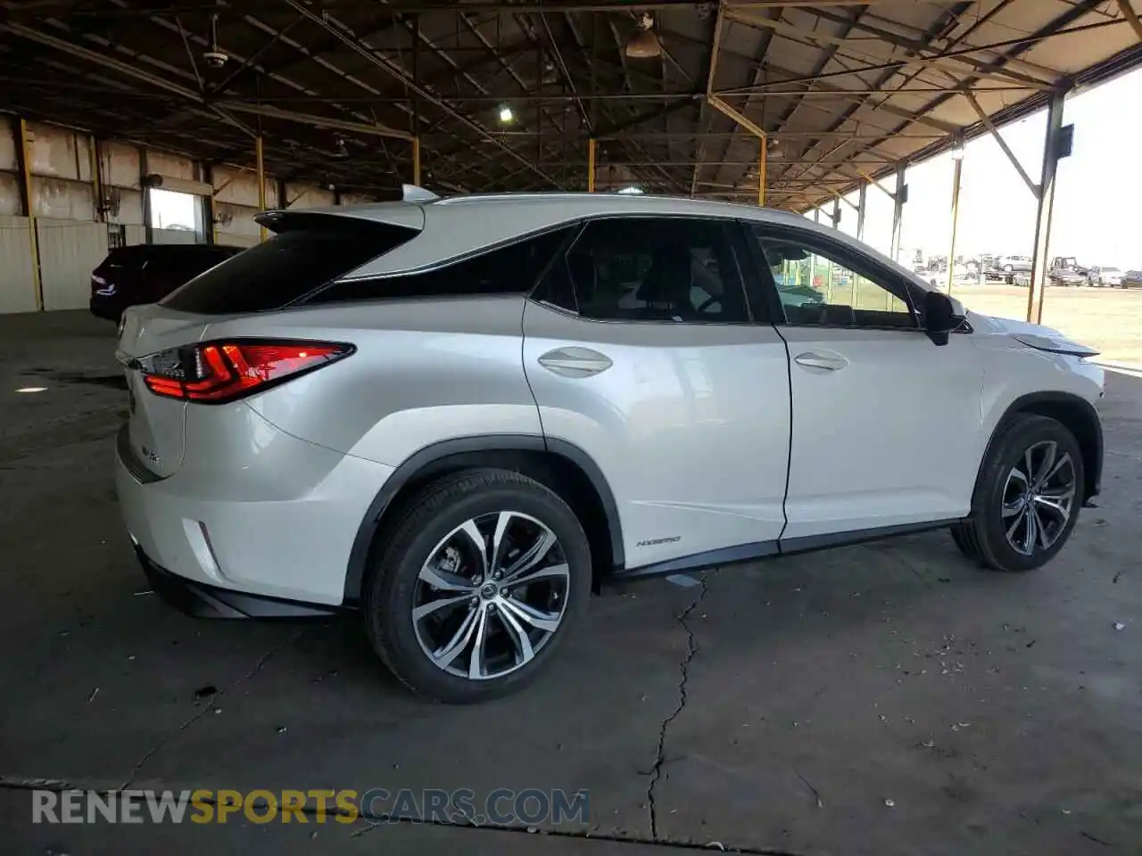 3 Photograph of a damaged car 2T2BGMCA2KC035918 LEXUS RX450 2019