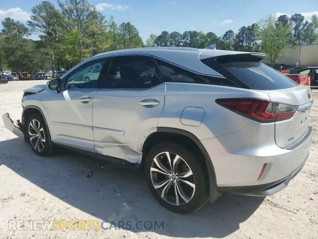 2 Photograph of a damaged car 2T2BGMCA3KC030470 LEXUS RX450 2019