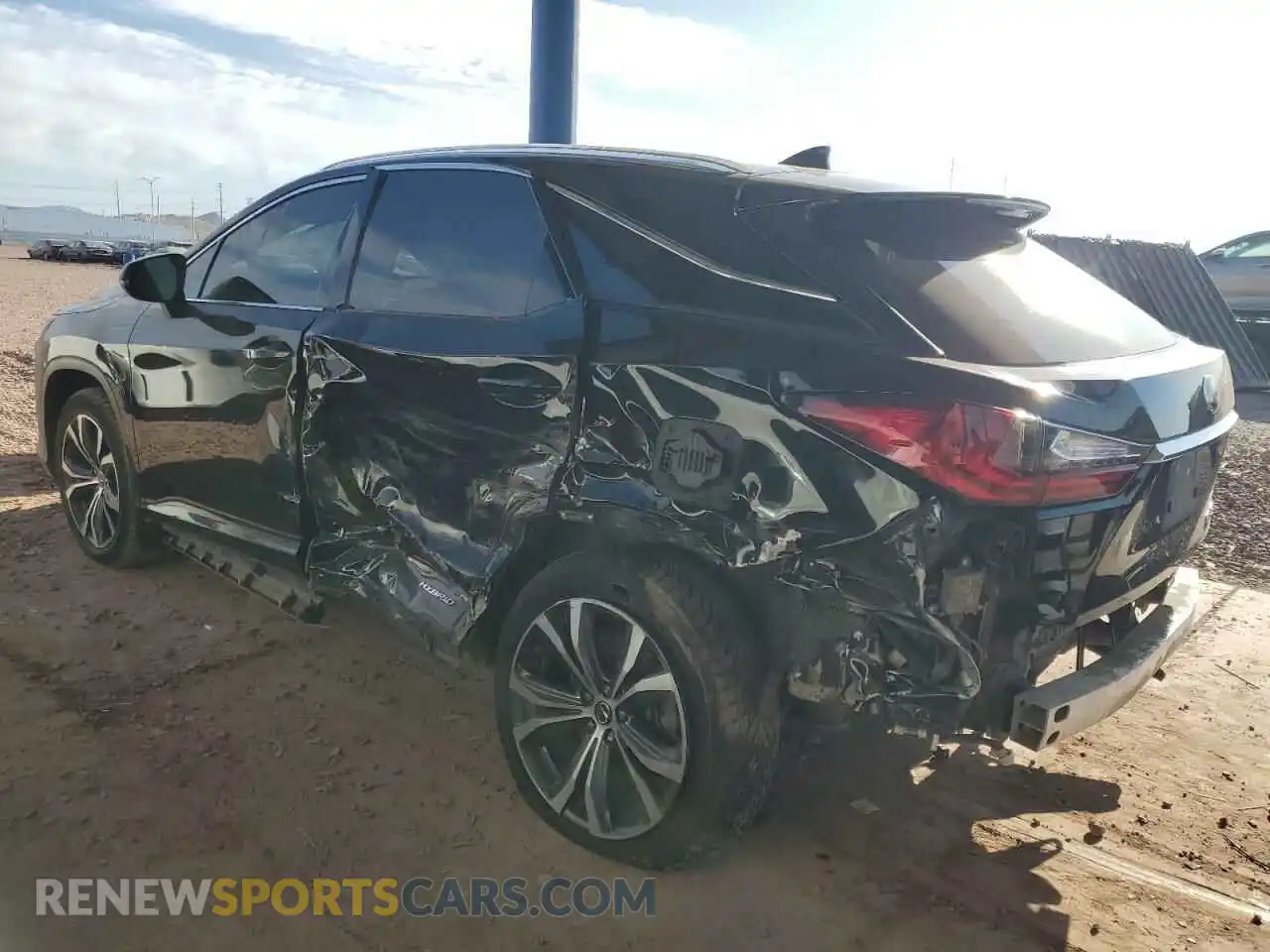 2 Photograph of a damaged car 2T2BGMCA3KC035202 LEXUS RX450 2019