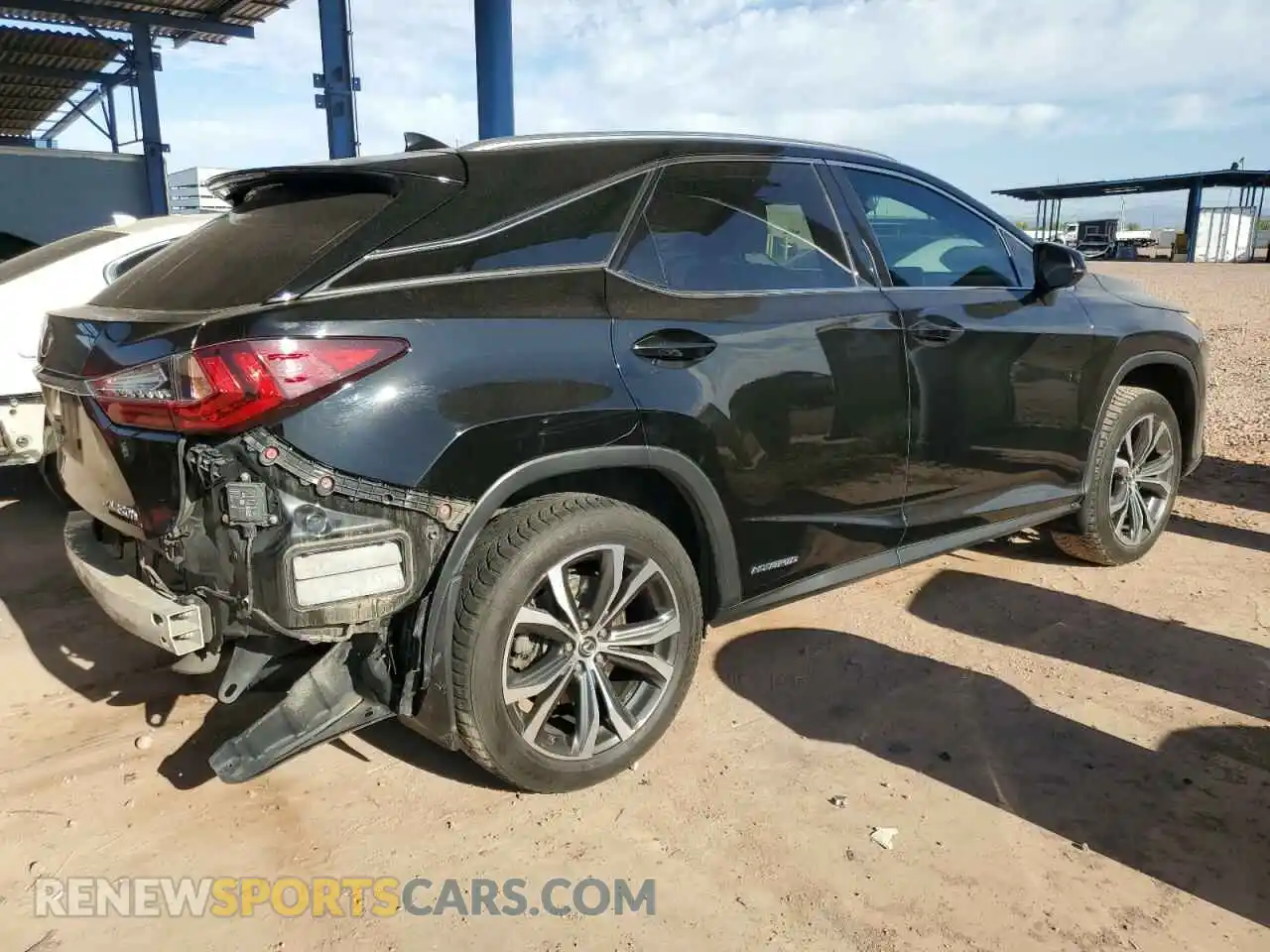 3 Photograph of a damaged car 2T2BGMCA3KC035202 LEXUS RX450 2019