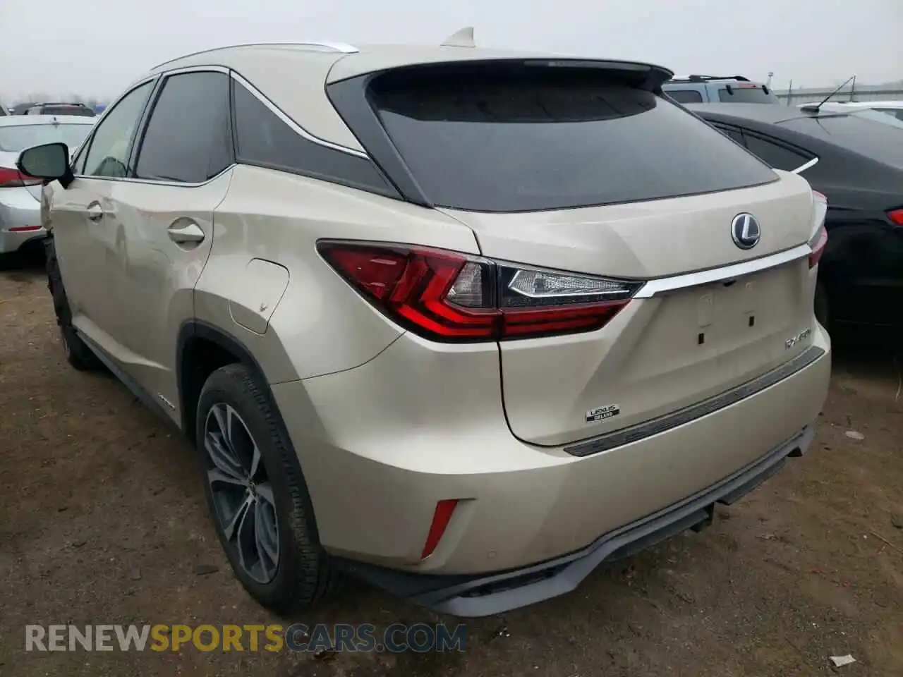 3 Photograph of a damaged car 2T2BGMCA3KC038441 LEXUS RX450 2019