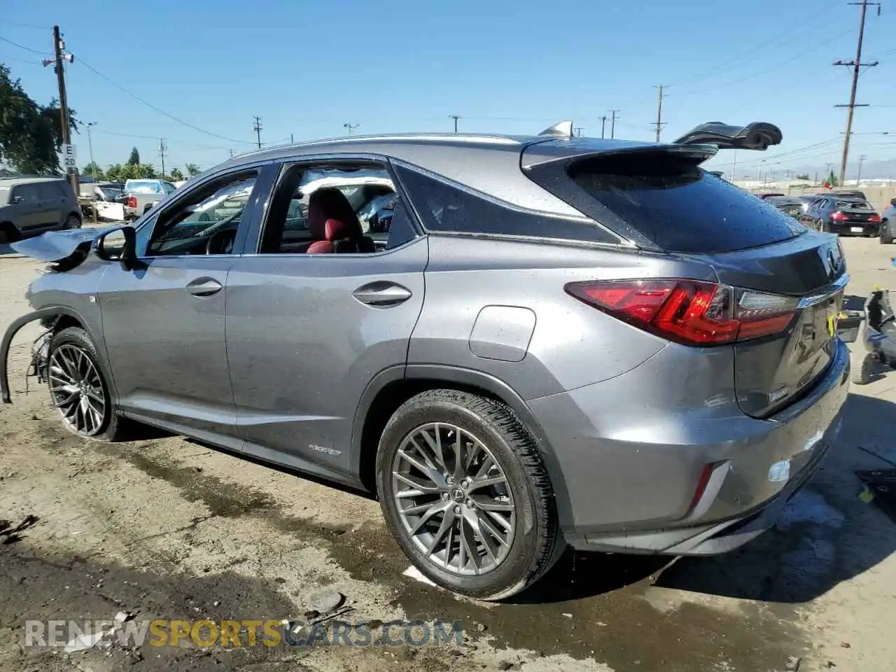 2 Photograph of a damaged car 2T2BGMCA3KC043302 LEXUS RX450 2019