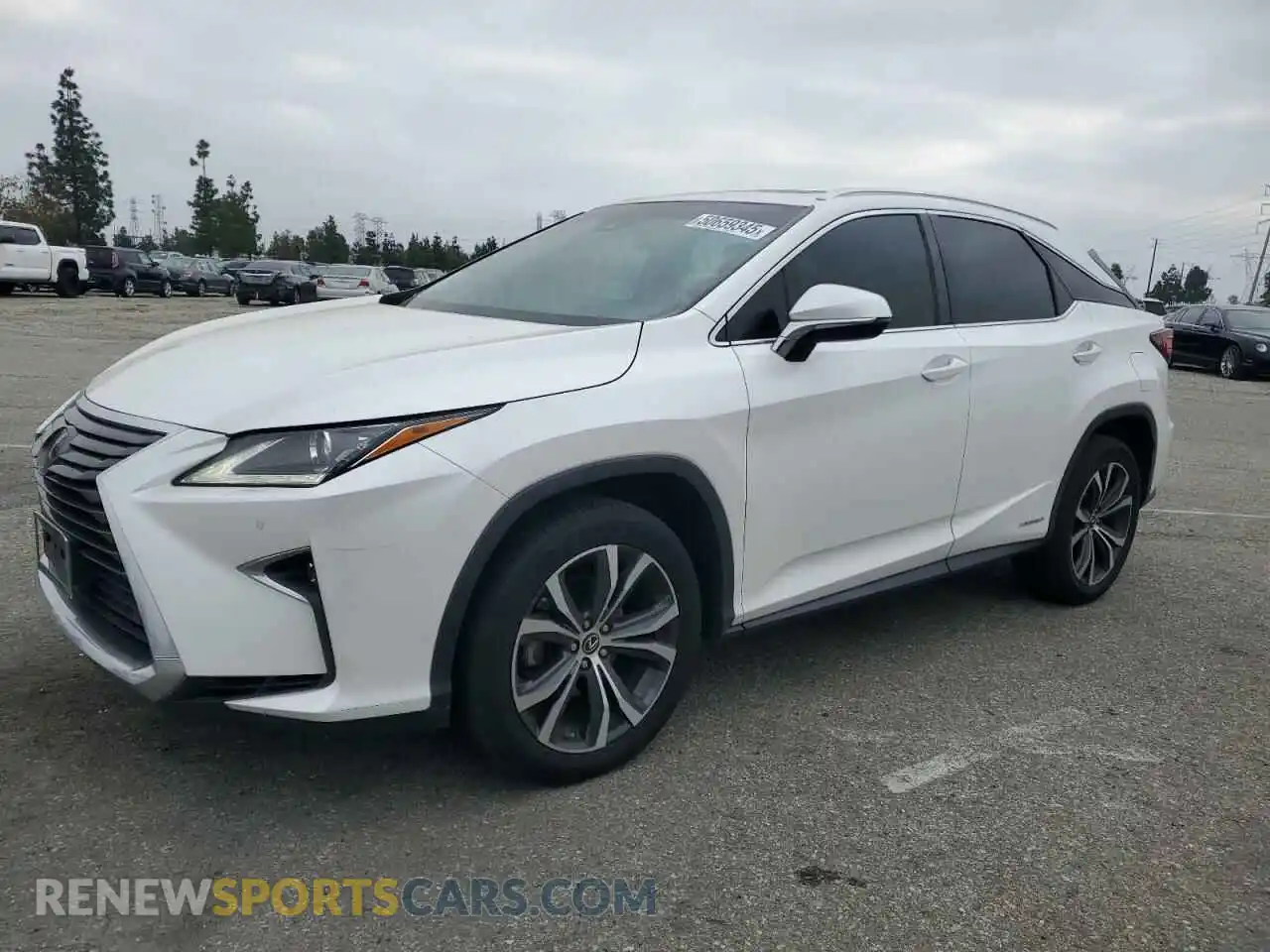1 Photograph of a damaged car 2T2BGMCA4KC035015 LEXUS RX450 2019