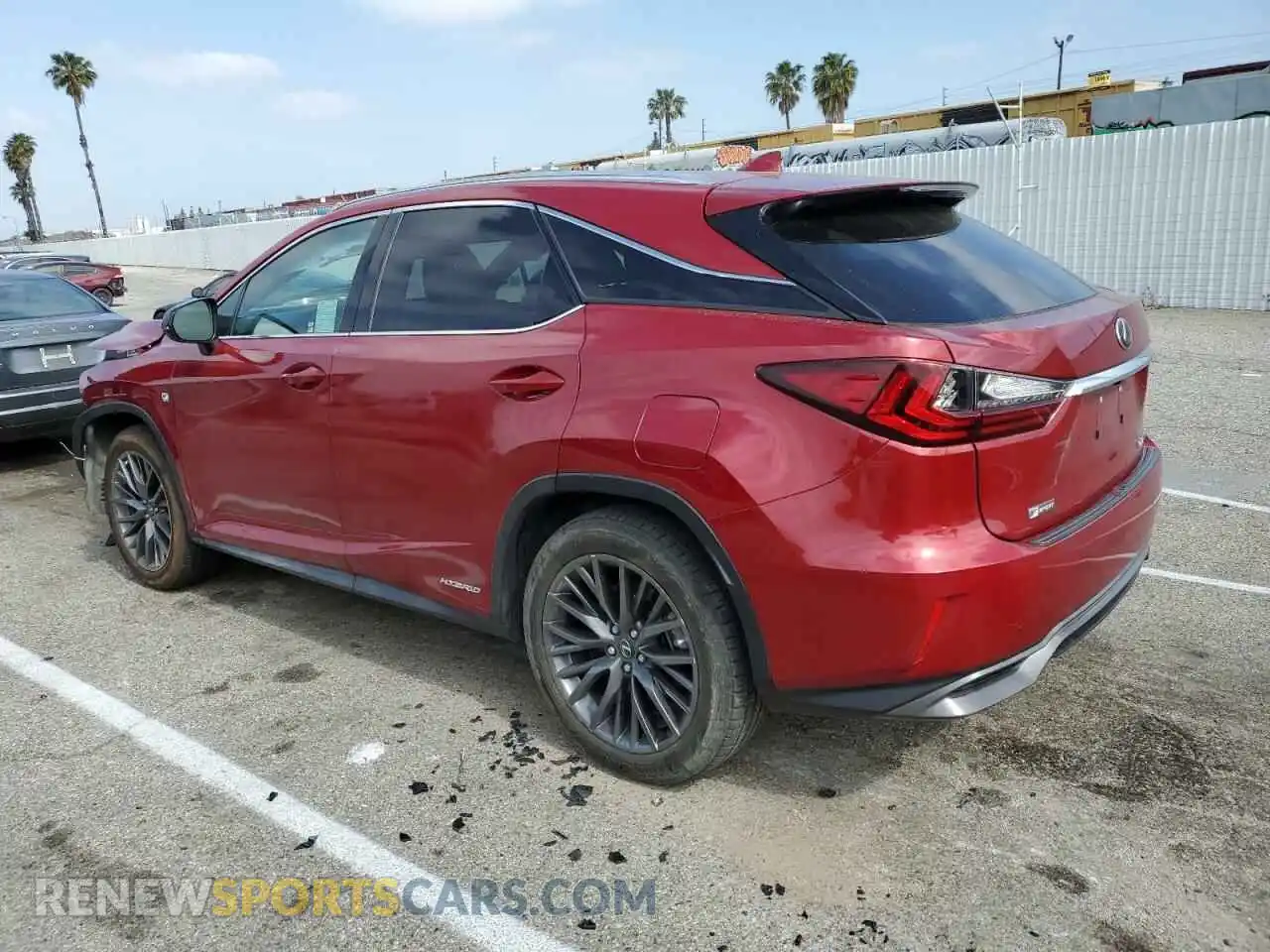 2 Photograph of a damaged car 2T2BGMCA4KC037590 LEXUS RX450 2019