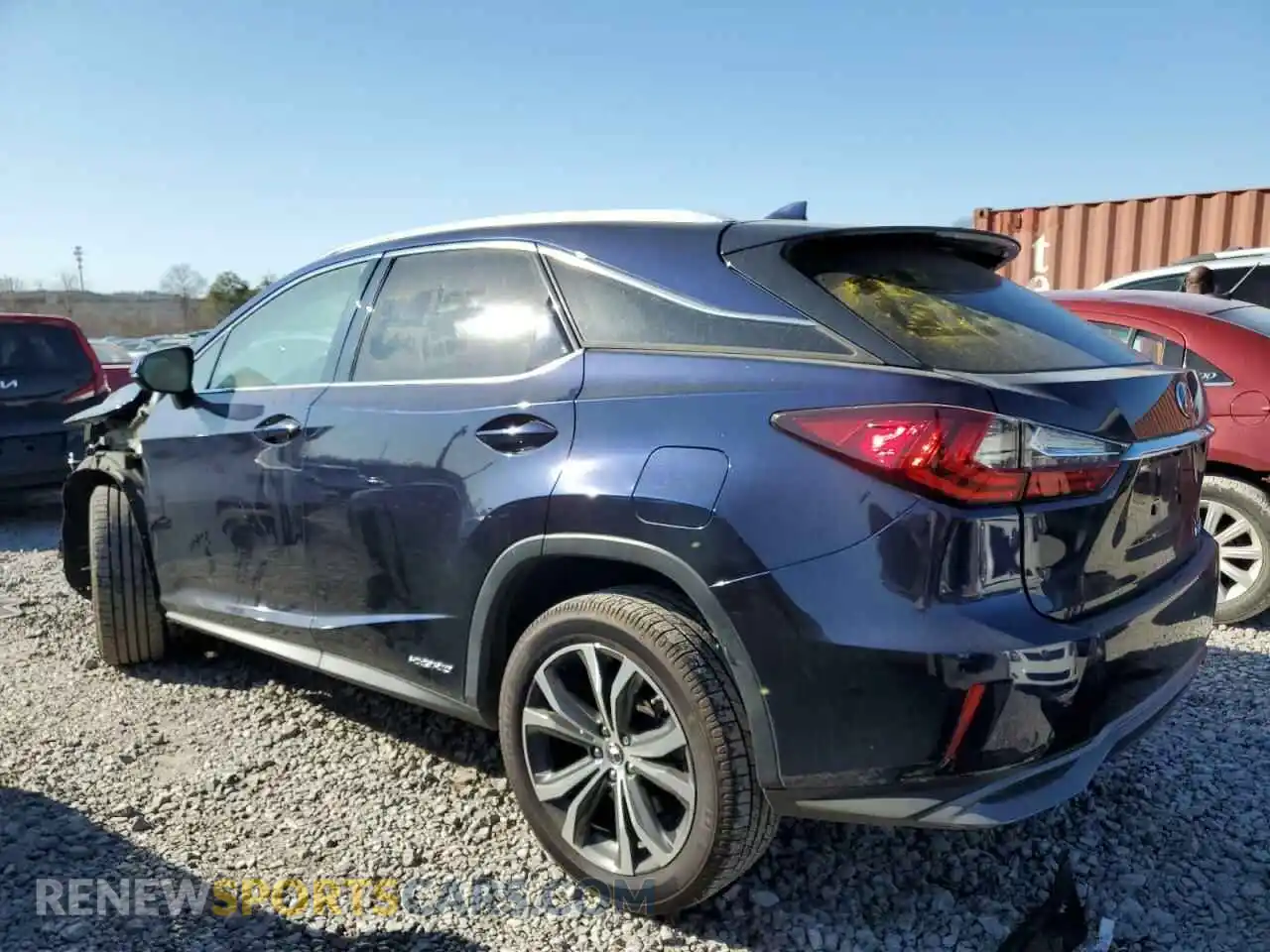 2 Photograph of a damaged car 2T2BGMCA5KC042037 LEXUS RX450 2019