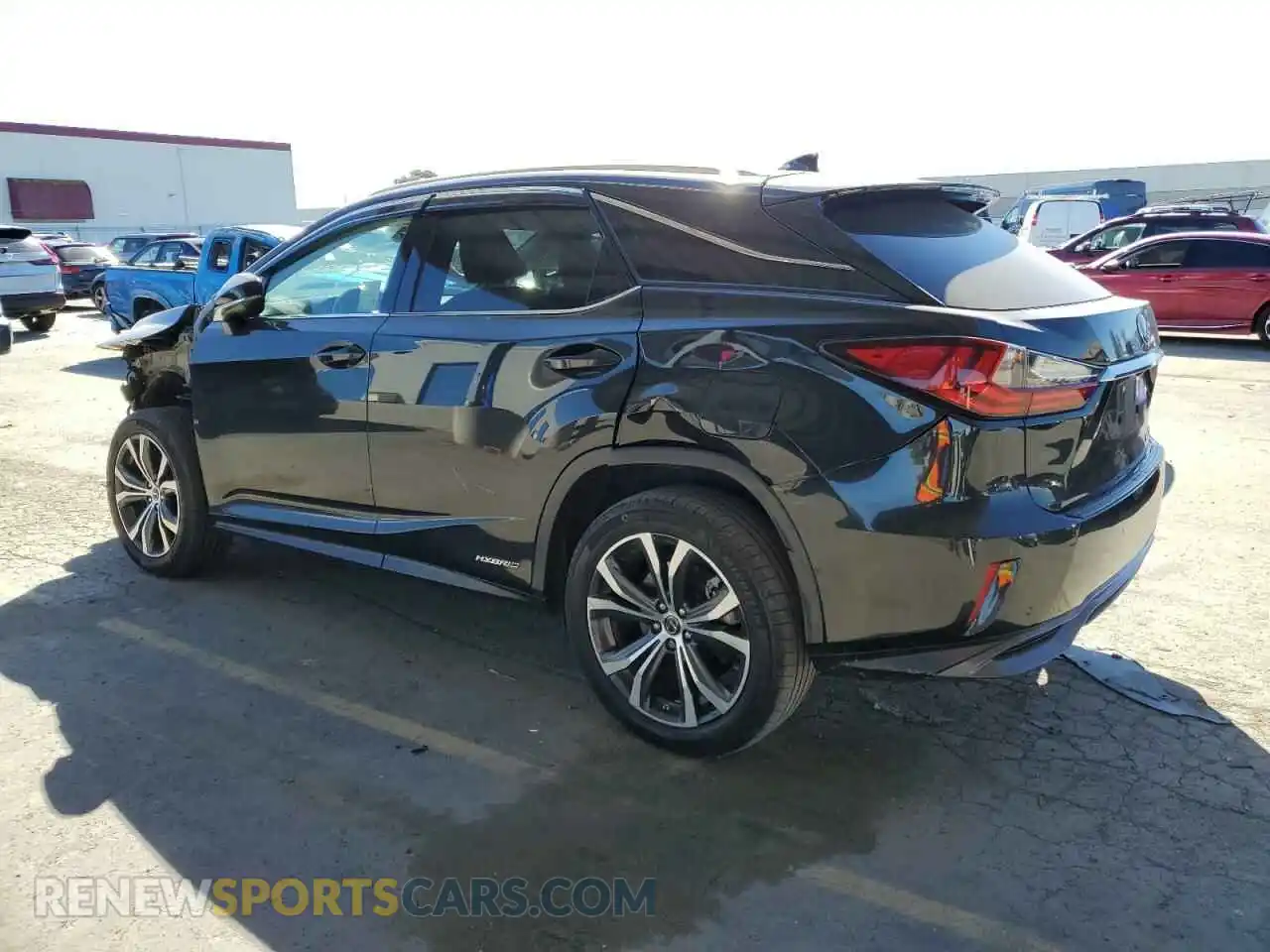 2 Photograph of a damaged car 2T2BGMCA6KC032553 LEXUS RX450 2019