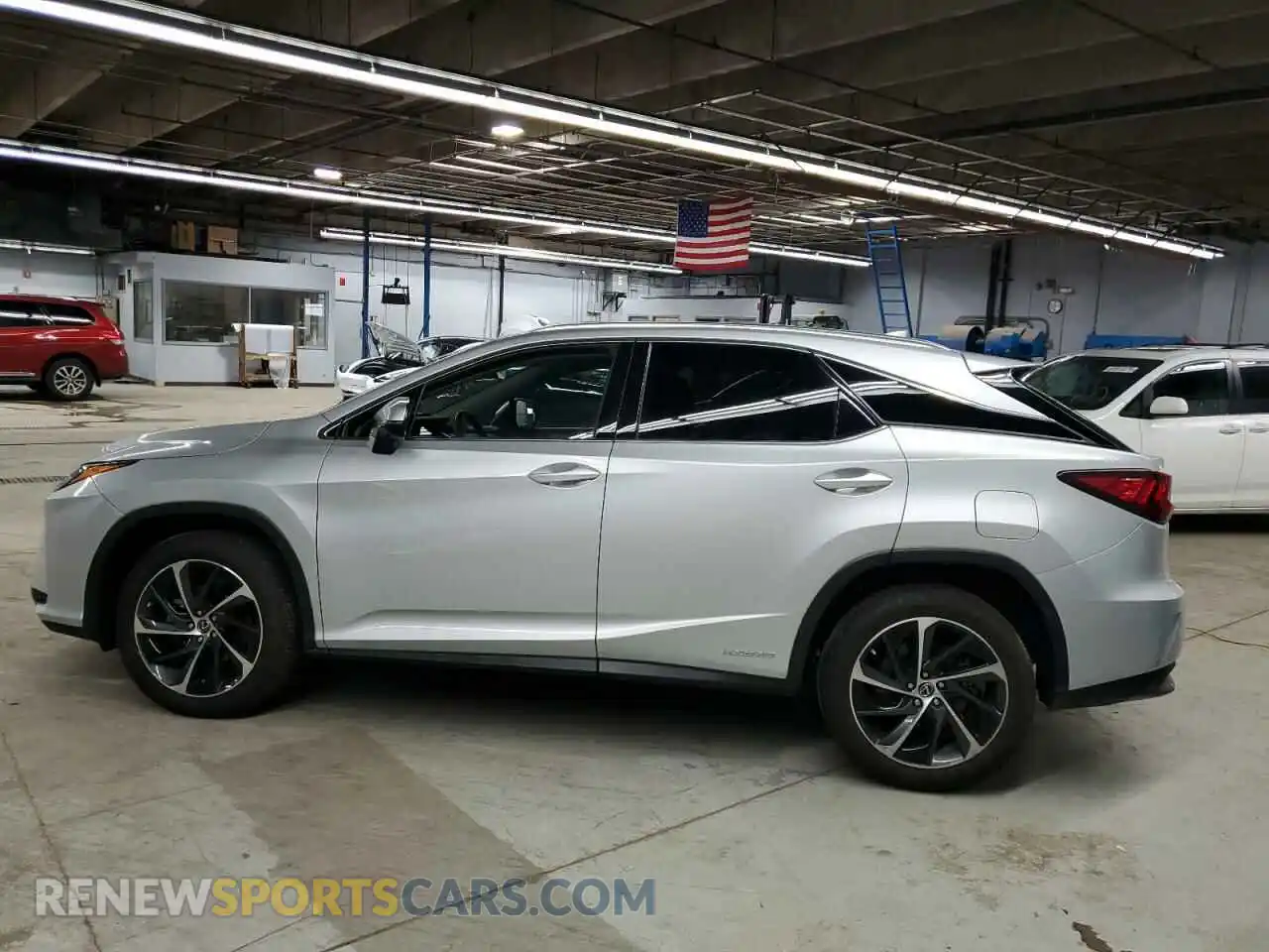 2 Photograph of a damaged car 2T2BGMCA6KC033542 LEXUS RX450 2019