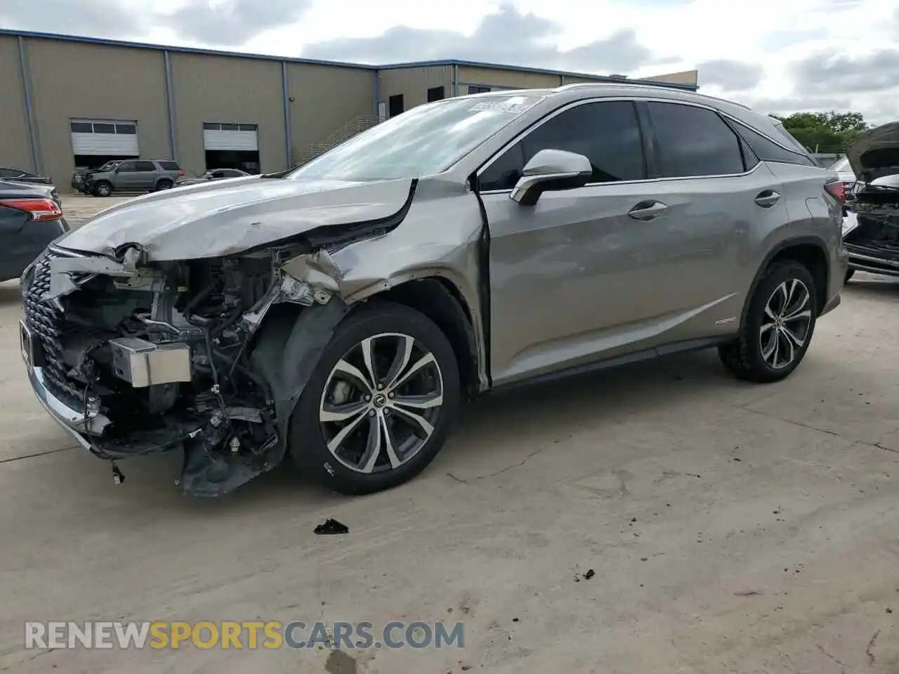 1 Фотография поврежденного автомобиля 2T2HGMDA0LC055045 LEXUS RX450 2020