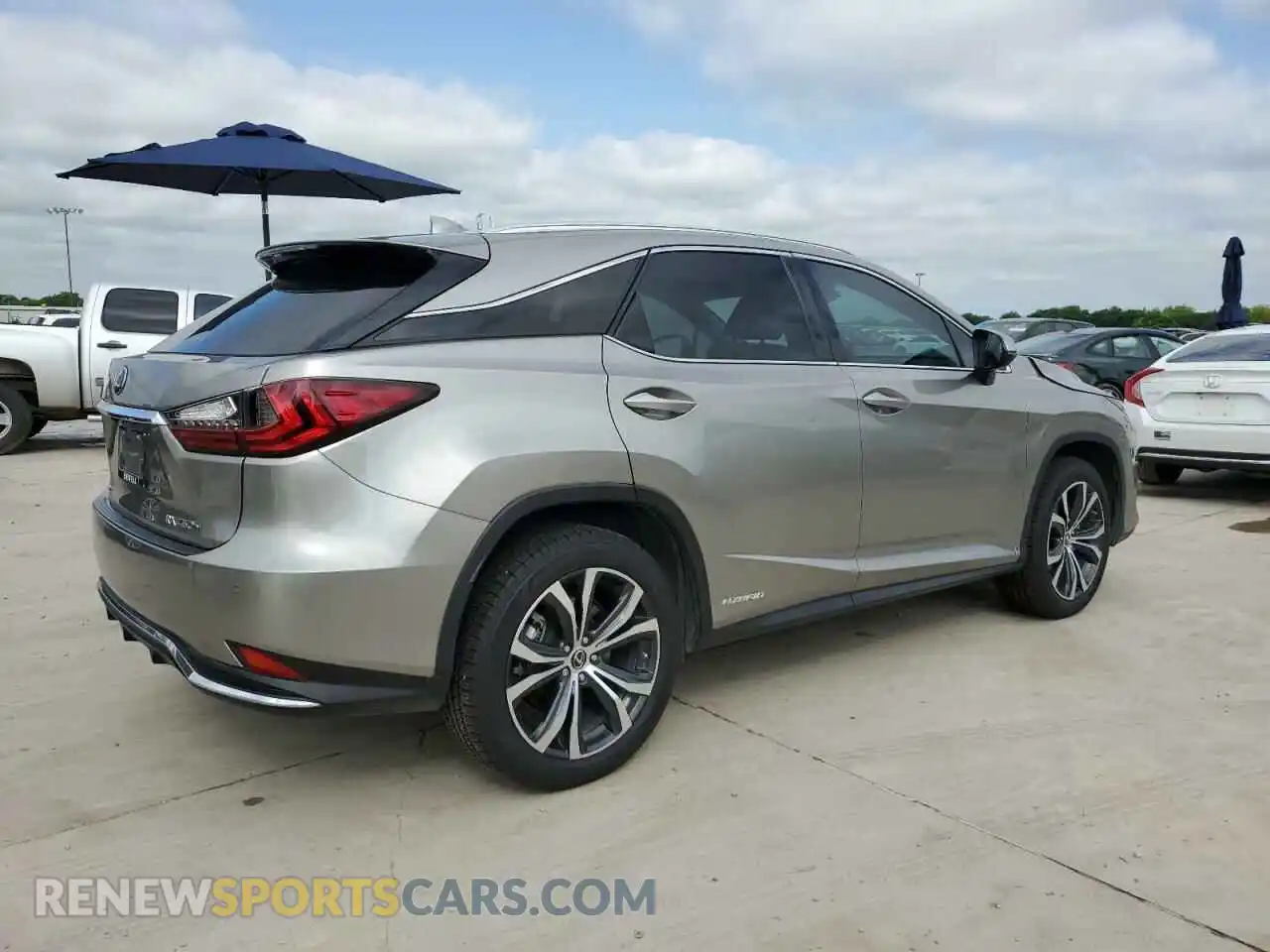 3 Фотография поврежденного автомобиля 2T2HGMDA0LC055045 LEXUS RX450 2020