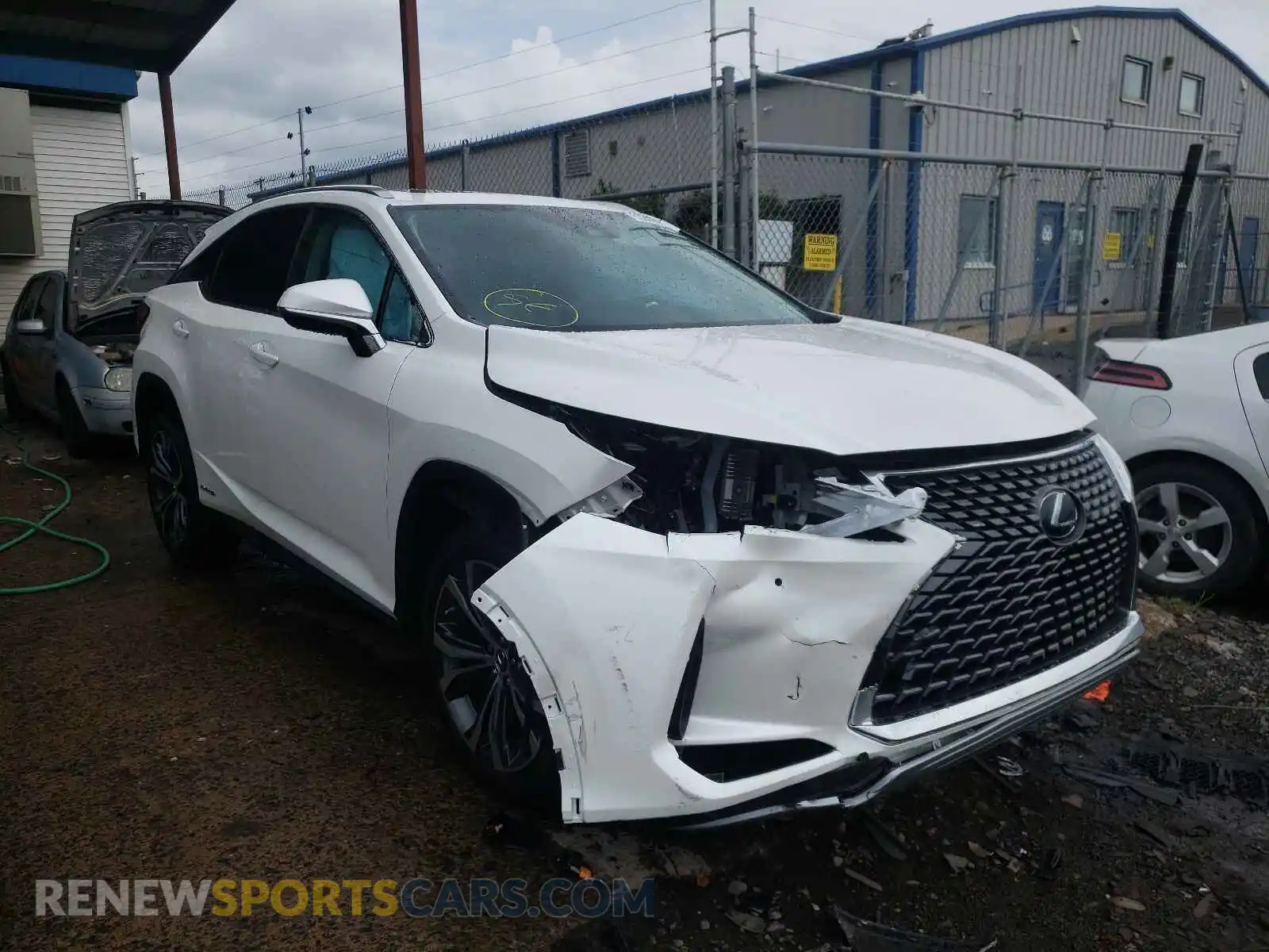 1 Photograph of a damaged car 2T2HGMDA1LC053496 LEXUS RX450 2020