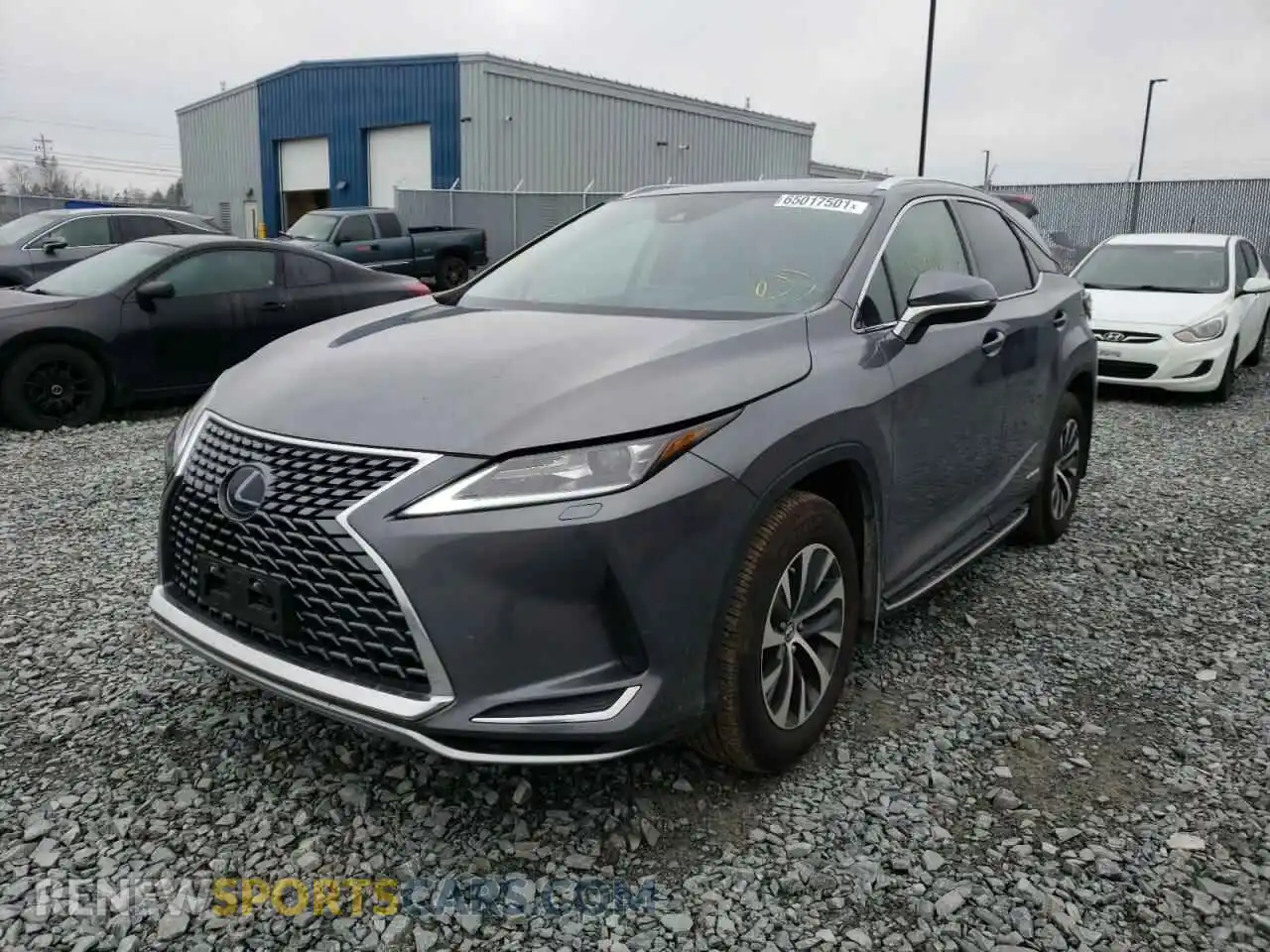 2 fotografías del automóvil dañado 2T2HGMDA3LC044492 LEXUS RX450 2020