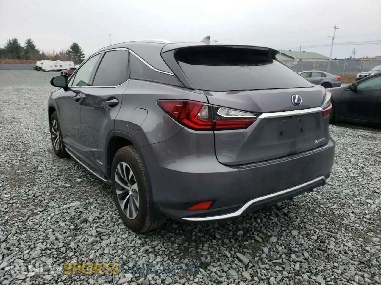 3 fotografías del automóvil dañado 2T2HGMDA3LC044492 LEXUS RX450 2020