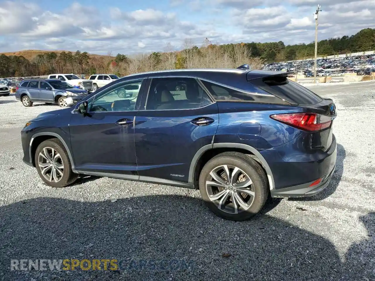 2 Photograph of a damaged car 2T2HGMDA4LC053296 LEXUS RX450 2020