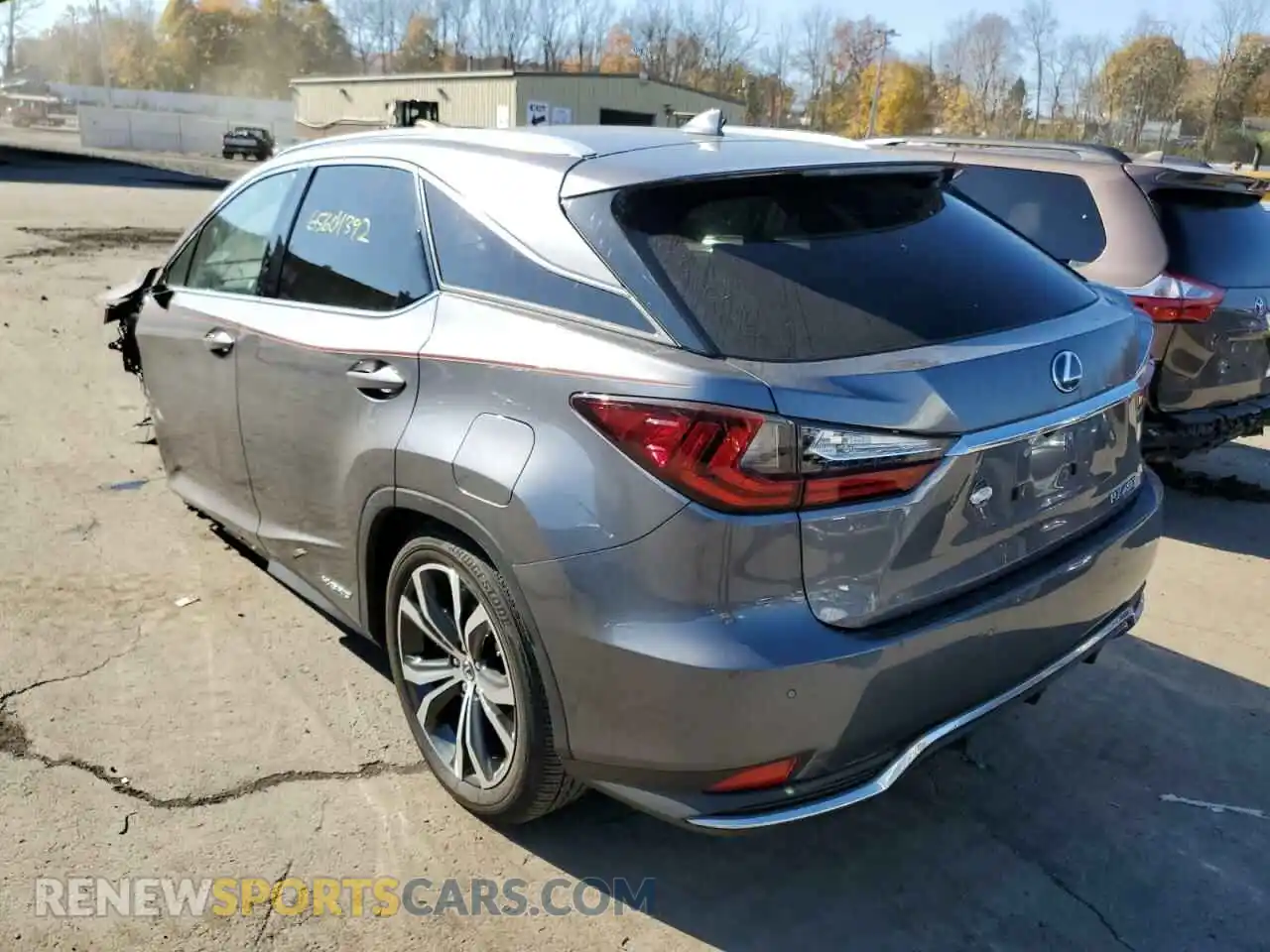 3 Photograph of a damaged car 2T2HGMDA6LC055194 LEXUS RX450 2020