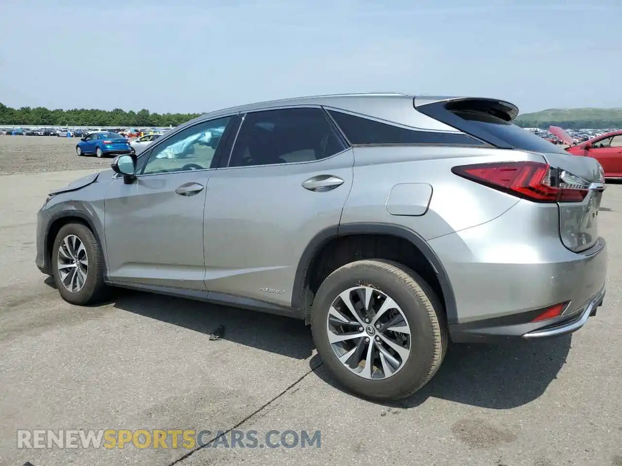 2 Photograph of a damaged car 2T2HGMDA7LC047279 LEXUS RX450 2020