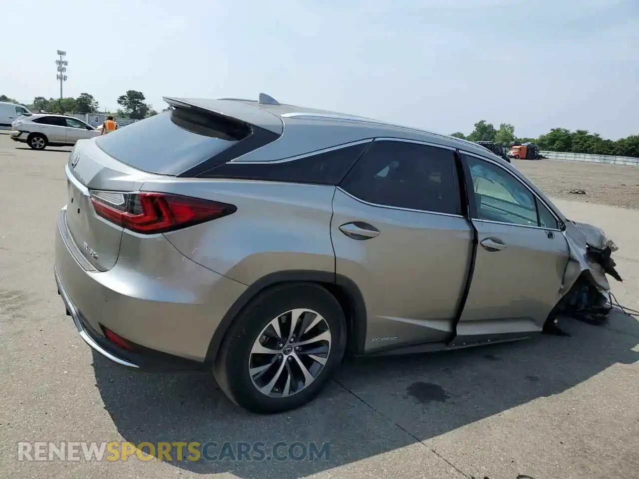 3 Photograph of a damaged car 2T2HGMDA7LC047279 LEXUS RX450 2020