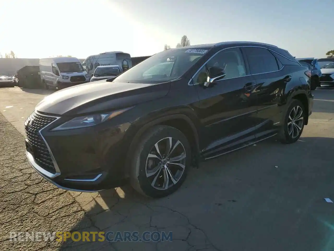 1 Photograph of a damaged car 2T2HGMDA8LC048831 LEXUS RX450 2020