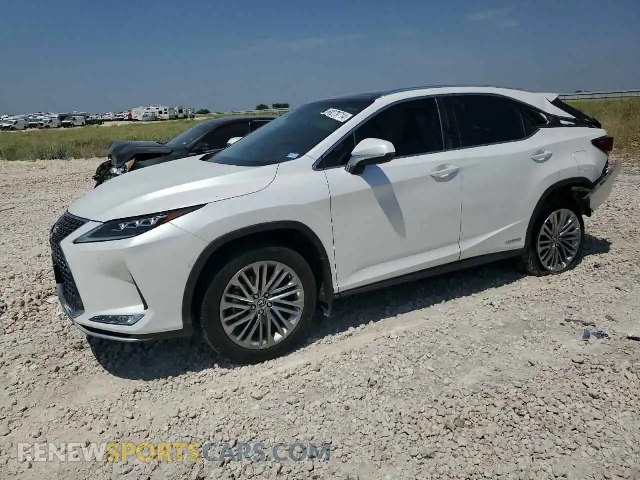 1 Photograph of a damaged car 2T2JGMDA0LC052387 LEXUS RX450 2020