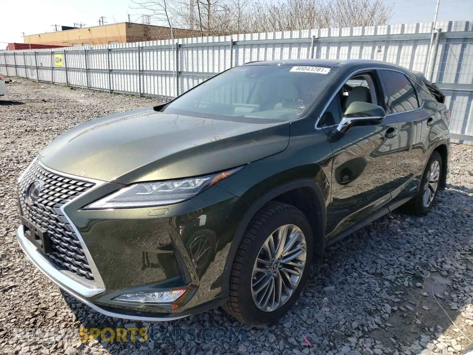 2 Photograph of a damaged car 2T2JGMDA1LC052351 LEXUS RX450 2020