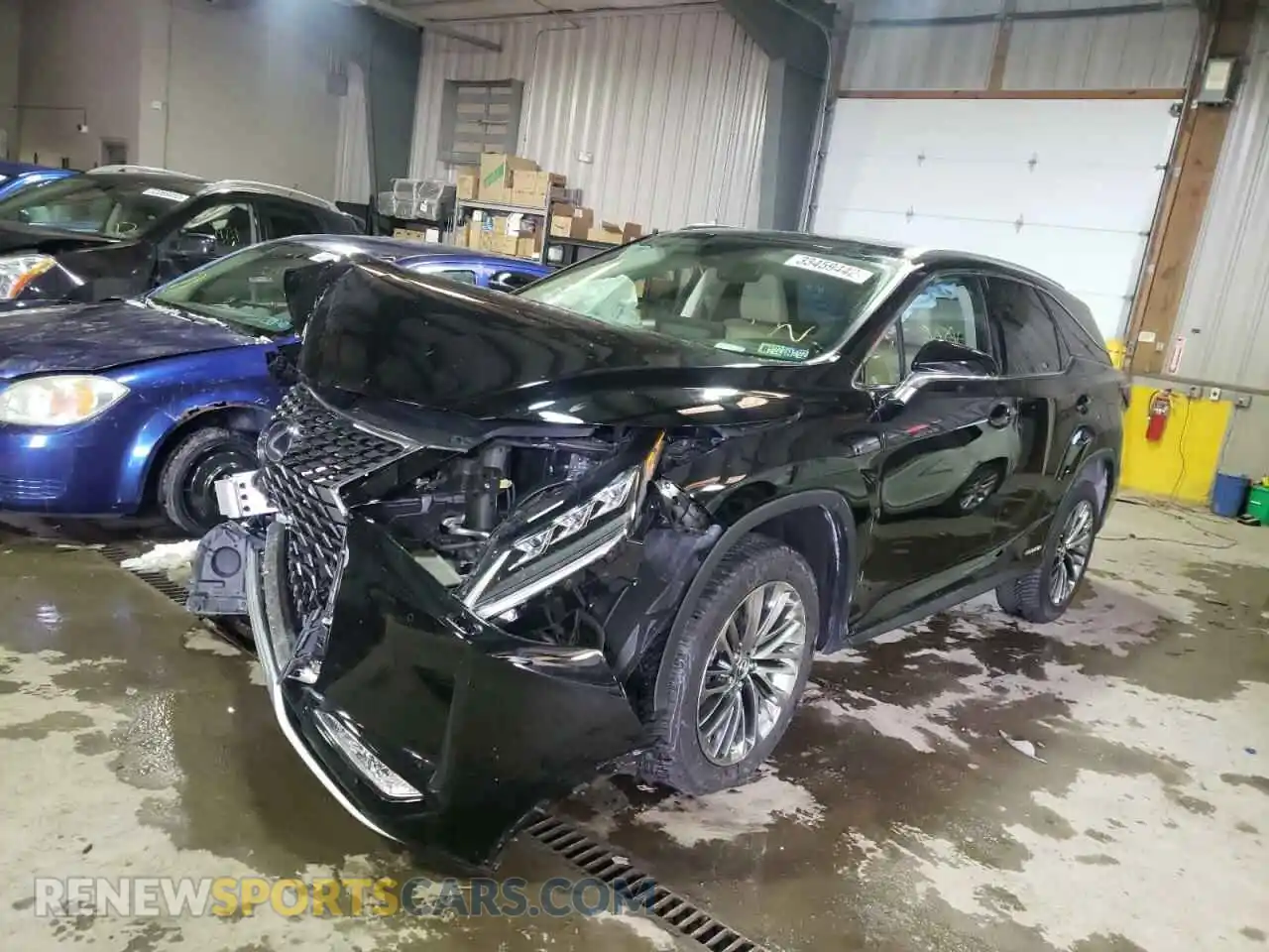 2 Photograph of a damaged car JTJJGKFA9L2009815 LEXUS RX450 2020