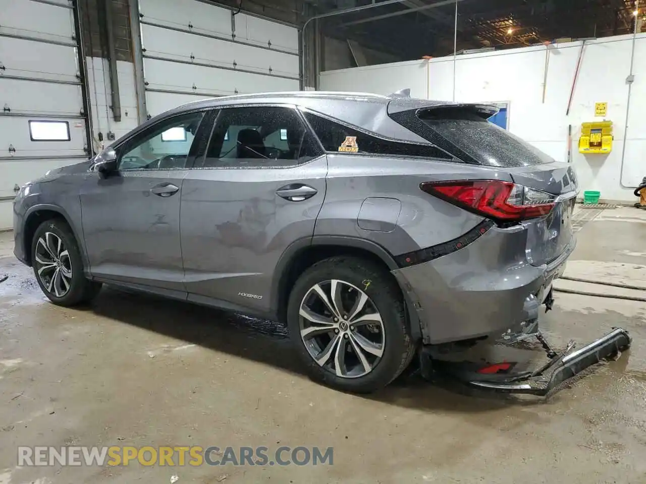 2 Photograph of a damaged car 2T2HGMDA1MC066458 LEXUS RX450 2021