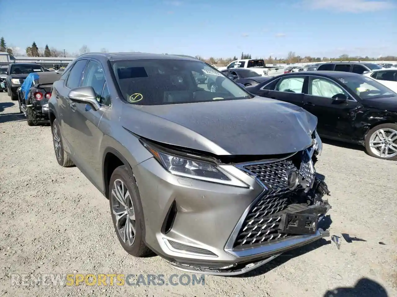1 Photograph of a damaged car 2T2HGMDA3MC062489 LEXUS RX450 2021