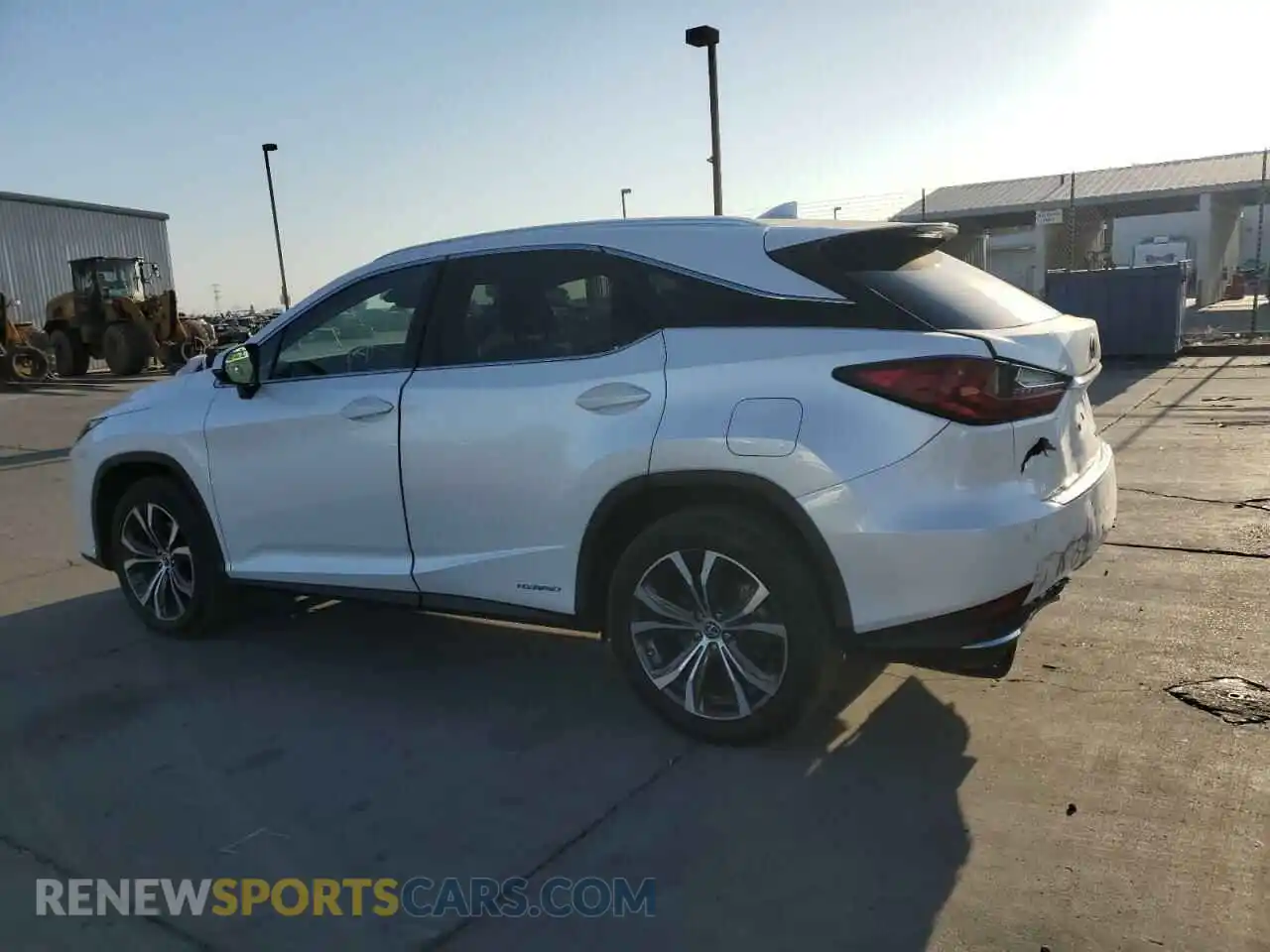 2 Photograph of a damaged car 2T2HGMDA4MC059228 LEXUS RX450 2021