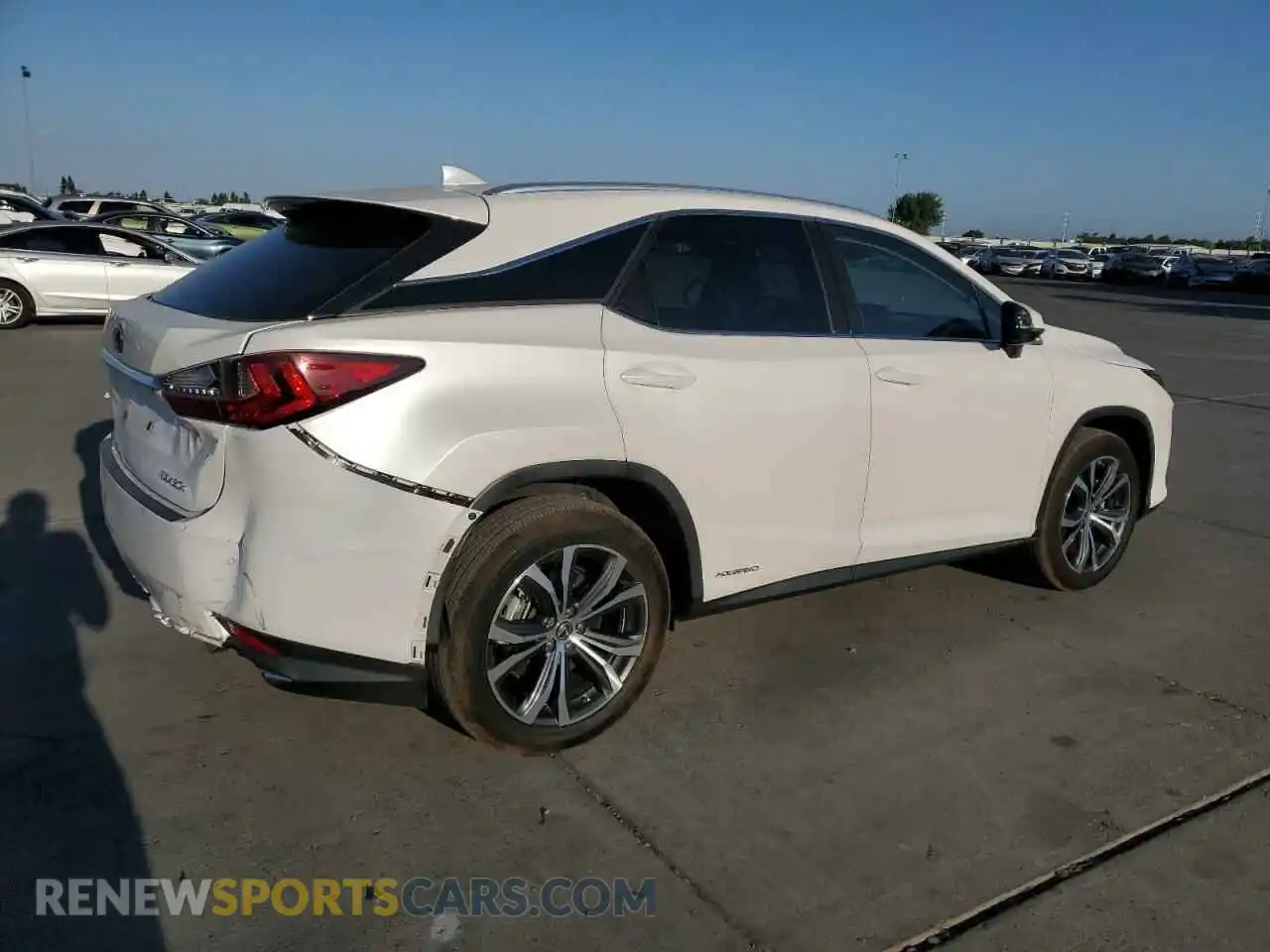 3 Photograph of a damaged car 2T2HGMDA4MC059228 LEXUS RX450 2021