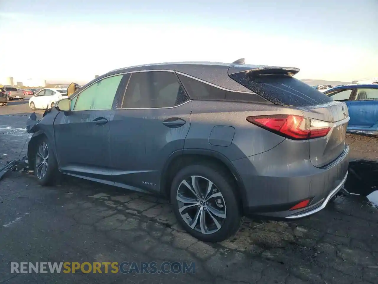 2 Photograph of a damaged car 2T2HGMDA4MC071203 LEXUS RX450 2021