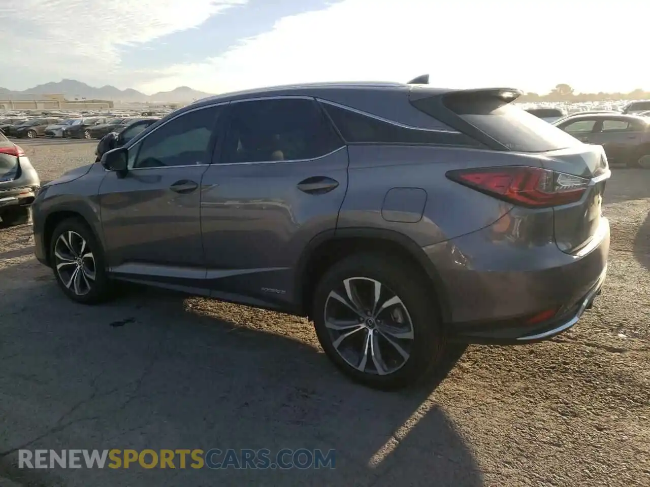2 Photograph of a damaged car 2T2HGMDA7MC063144 LEXUS RX450 2021