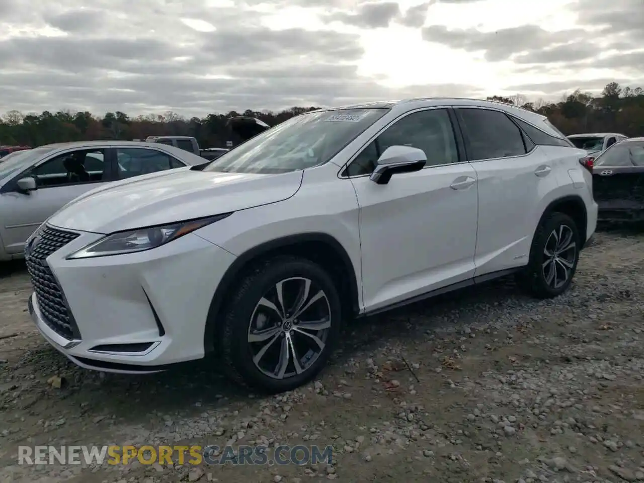 1 Photograph of a damaged car 2T2HGMDA8MC067381 LEXUS RX450 2021