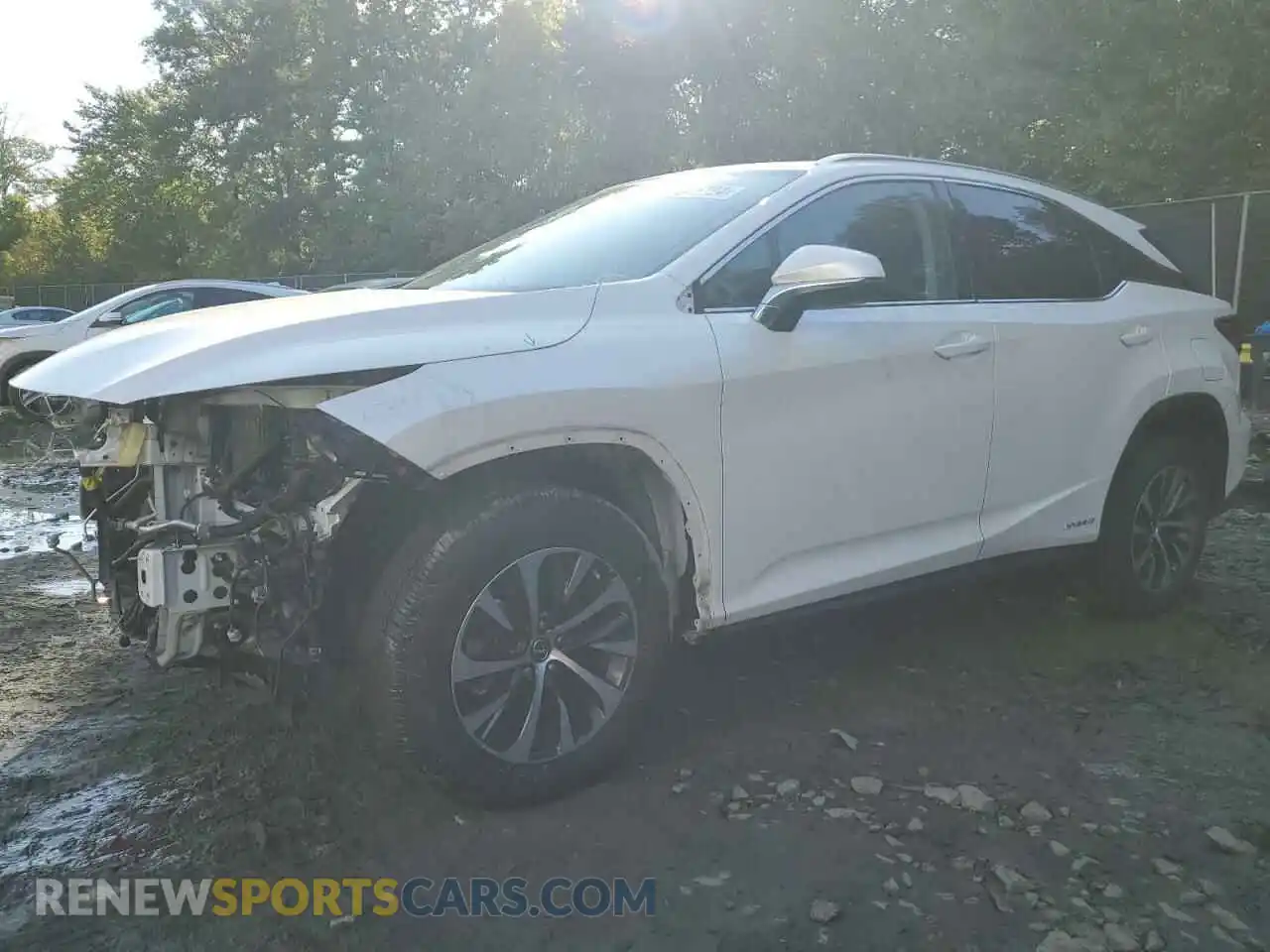 1 Photograph of a damaged car 2T2HGMDA9MC064697 LEXUS RX450 2021