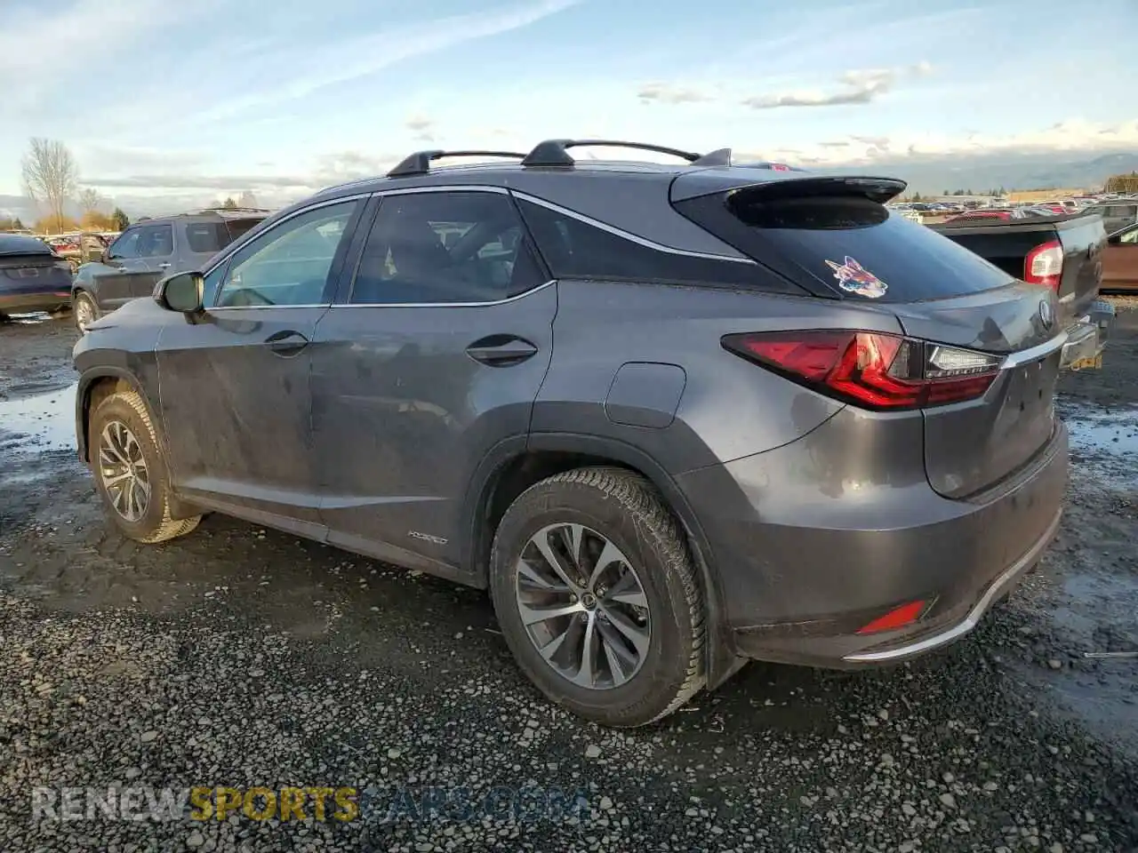 2 Photograph of a damaged car 2T2HGMDA9MC070273 LEXUS RX450 2021