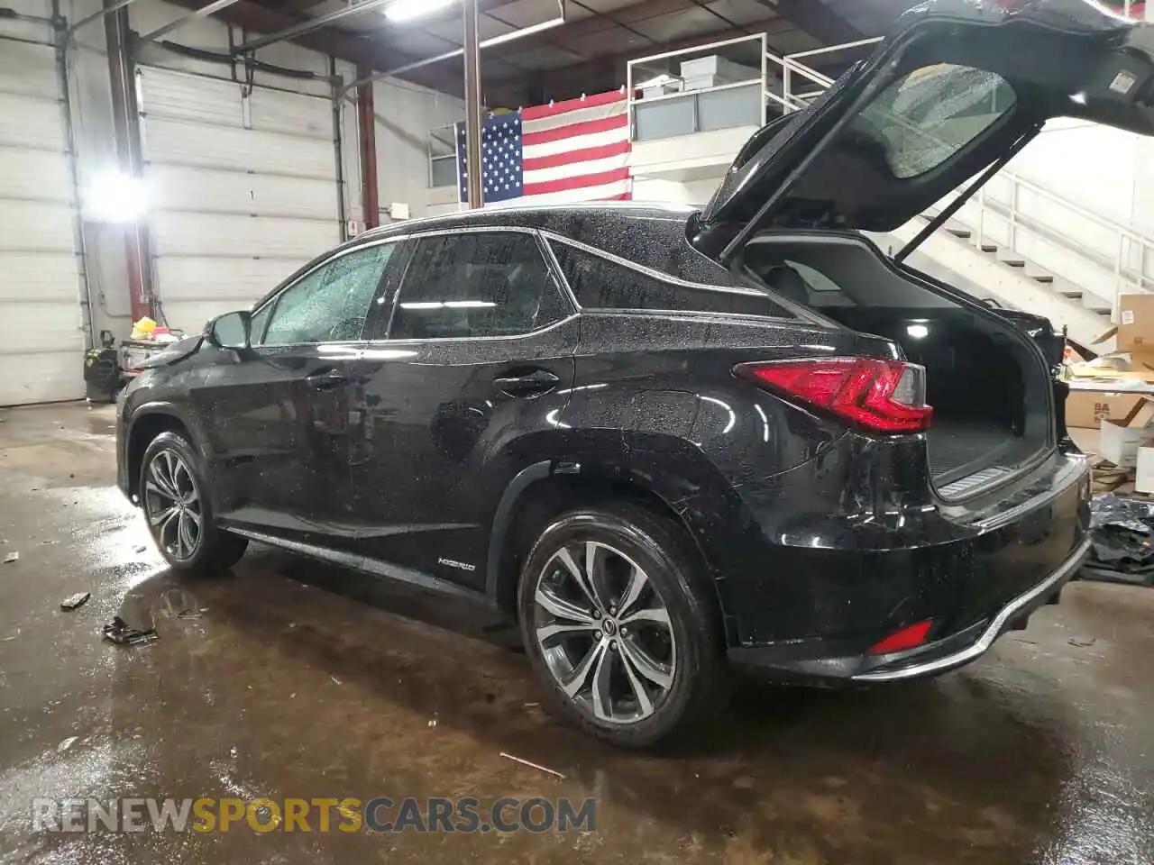 2 Photograph of a damaged car 2T2HGMDAXMC065163 LEXUS RX450 2021