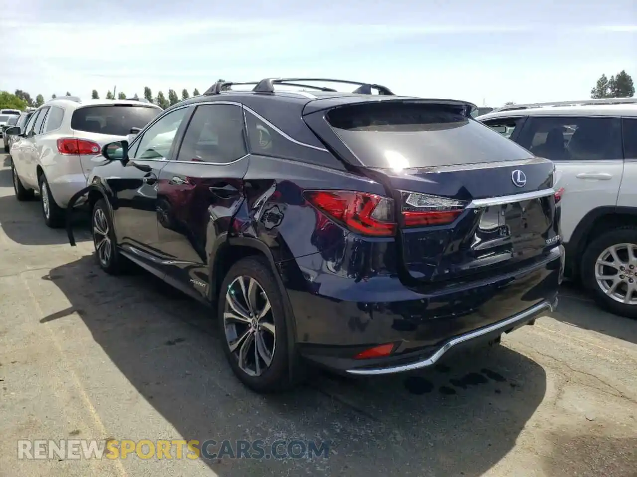 3 fotografías del automóvil dañado 2T2HGMDAXMC068483 LEXUS RX450 2021
