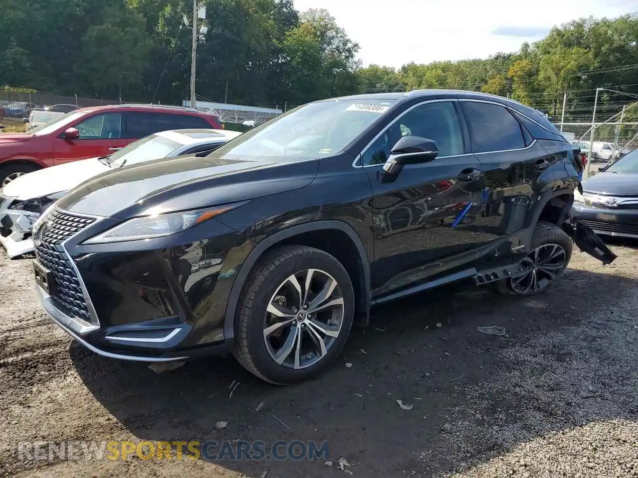 1 fotografías del automóvil dañado 2T2HGMDAXMC069696 LEXUS RX450 2021